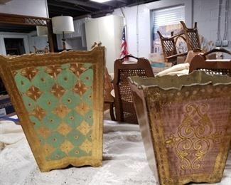 Decorative Vintage Trash Cans