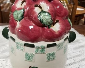 Bhpony Vintage Apple Cookiejar