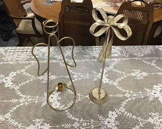 Christmas Candle Stick Holders