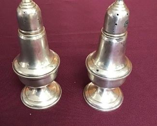 Empire Sterling 232 Weighted Silver Salt and Pepper Set