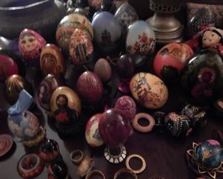 Lots of Easter eggs...many Russian themed.