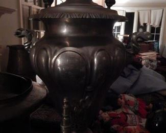 Large antique samovar!