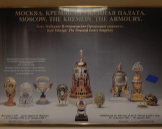 Large poster framed.