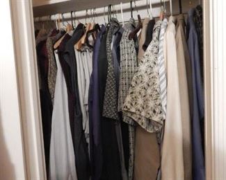 Men's clothing.
