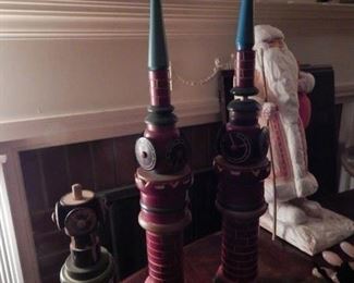 Russian towers/spires