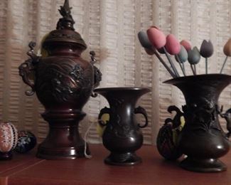 Old Russian metal works.