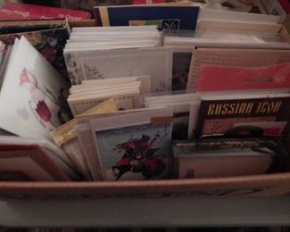 Lots of cards/ greeting and post.