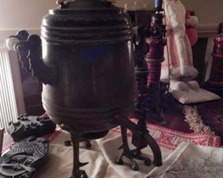 Samovar/ claw feet