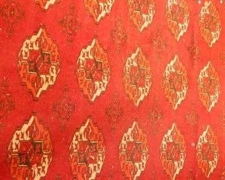 Persian room size rug.