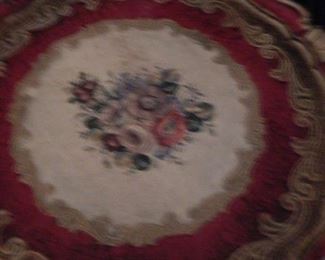 One of several Italian wooden trays.