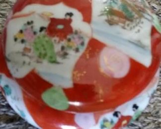 tbs antique asian covered bowl