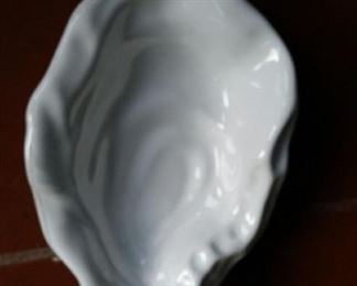 oyster dish, ceramic
