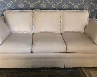 One of Two Matching Sofas