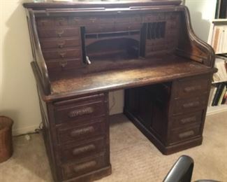 Antique roll top desk need some TLC