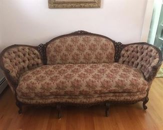 French victorian sofa