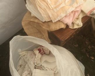 vintage and antique linens