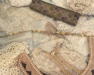 antique hand made lace