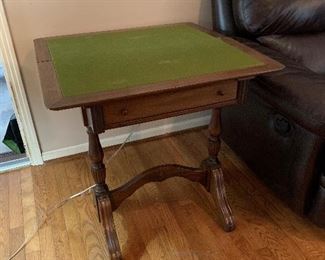 #9 Flip top game table 15"x30" (square when open) x 29" $65.00