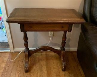 #9 Flip top game table 15"x30" (square when open) x 29" $65.00