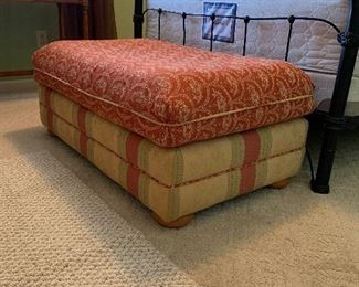 #19 Ottoman as is 42"x26"x17" $20.00