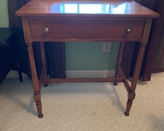 #20 Desk with one drawer as is top 29.5"x18"x30" $40.00