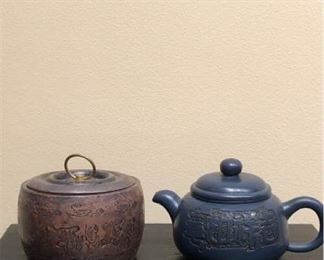 pottery asian tea
