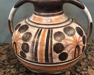 pottery italian jug