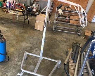 Bumper paint stand