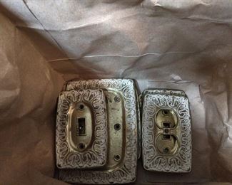 1960 switch plates with screws