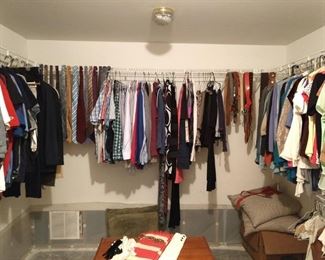 Men's ladies boy girl and vintage baby clothes