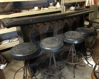 Southwest Bar with stools!