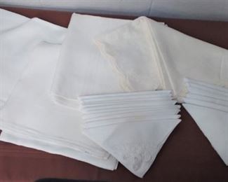 Three Table Clothes, Two Sets Of Napkins And Placemats
Lot #: 8