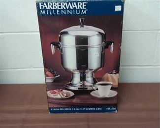 Farberware Stainlees Steel Coffee Urn
Lot #: 12