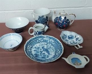 Group Of Blue And White China
Lot #: 24