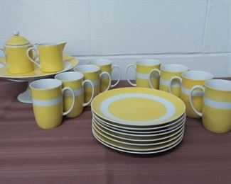 8 Piece Dessert Set Marked FF
Lot #: 35