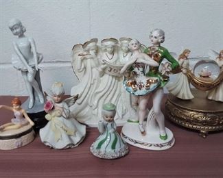 Group Of Angels And Ballerina Figurines
Lot #: 39