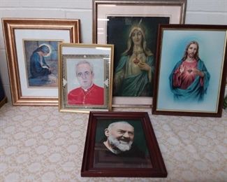 Religous Art Grouping
Lot #: 56