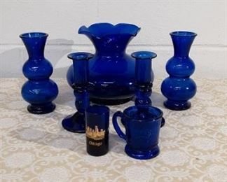 Cobalt Glass Ware
Lot #: 59
