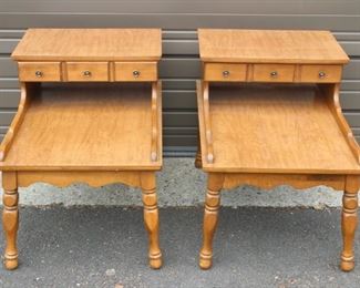Pair Of End Tables
Lot #: 71
