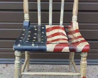 Flag Chair
Lot #: 83
