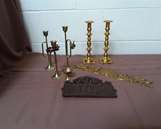 Brass/Bronze Grouping
Lot #: 118