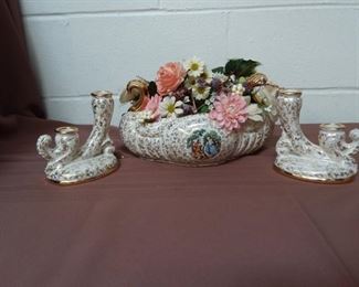 Three Piece Mantel Set
Lot #: 119