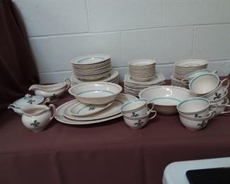 92 Piece Set Of Old English Johnson Bros England
Lot #: 128