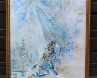 Signed Artwork Of And Indian Woman
Lot #: 132