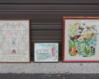 Group Of Needlepoint Artwork
Lot #: 134