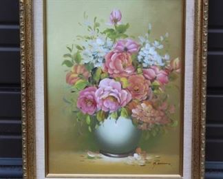 Artwork Of Flowers
Lot #: 140