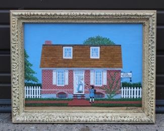 Signed Painting On Canvas
Lot #: 141