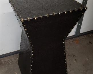 Brown Leather Style Pedestal
Lot #: 156