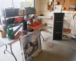 Tools, Vintage Tool Boxes, Dog Ramp and divider for Car