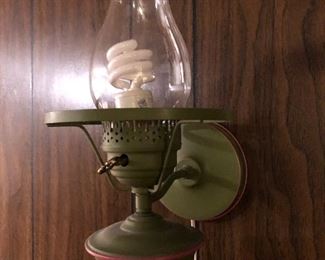 Electric lantern light. 